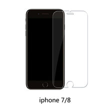 Load image into Gallery viewer, Protective tempered glass for iphone 6 7 5 s se 6 6s 8 plus XS max XR glass iphone 7 8 x screen protector glass on iphone 7 6S 8