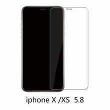 Load image into Gallery viewer, Protective tempered glass for iphone 6 7 5 s se 6 6s 8 plus XS max XR glass iphone 7 8 x screen protector glass on iphone 7 6S 8