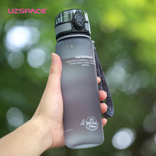 Load image into Gallery viewer, Explosion Sport Water Bottles 500/650ML 1L Protein Shaker Outdoor Travel Portable Leakproof Tritan plastic Drink Bottle BPA Free