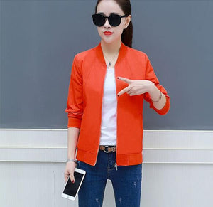 2018 spring and autumn new cardigan thin jacket thick loose fashion casual wear